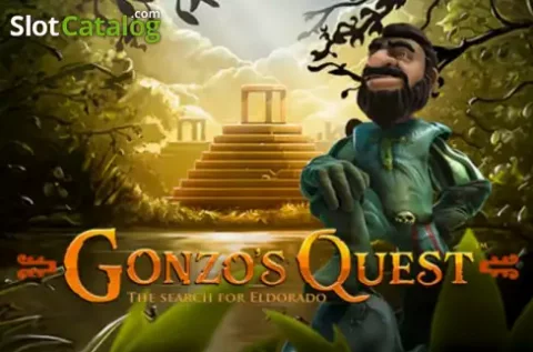 Gonzo's Quest, Dschungelabenteuer mit Steinblöcken