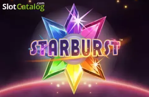 Starburst, bunte Edelsteine im Weltall